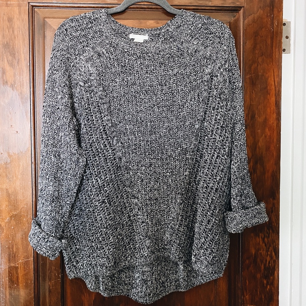 GREY H&M SWEATER 🌸